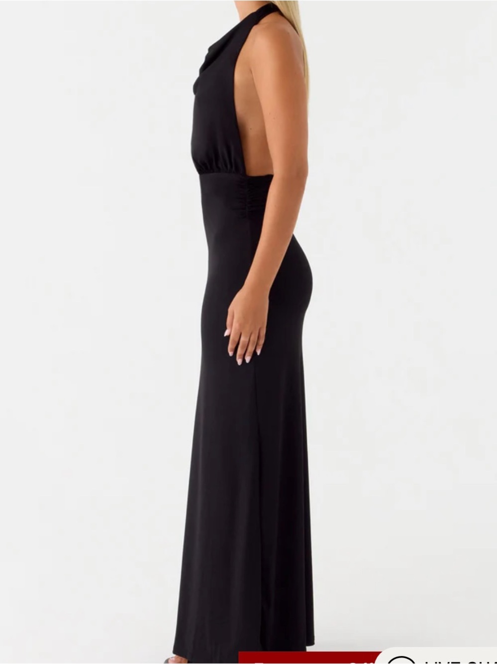 Peppermayo Black Maxi Dress - Picture 3 of 3